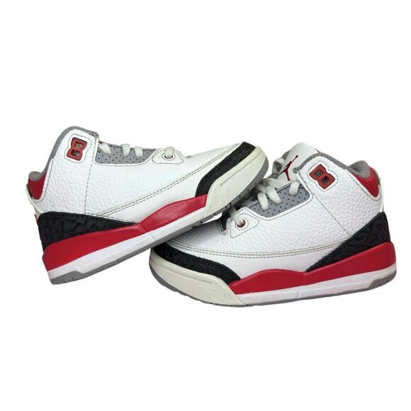 Toddler Air Jordan 3 Retro "Fire Red" sz 11c - Picture 1 of 7